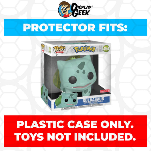 Pop Protector for 10 inch Bulbasaur #454 Jumbo Funko Pop - PPG Pop Protector Guide Search Created by Display Geek