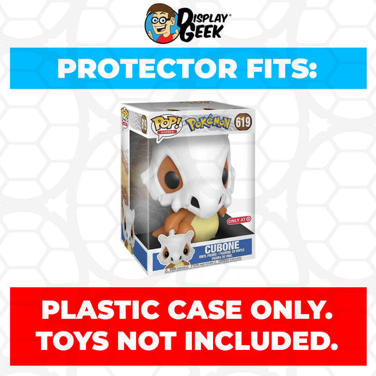 Pop Protector for 10 inch Cubone #619 Jumbo Funko Pop - PPG Pop Protector Guide Search Created by Display Geek