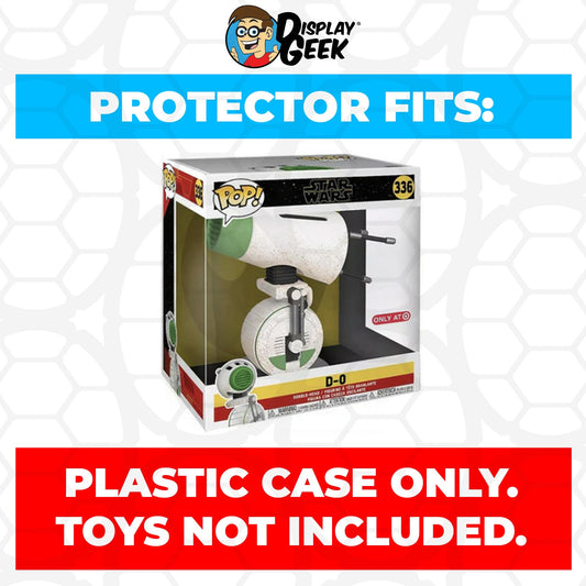 Pop Protector for 10 inch D-O Star Wars #336 Jumbo Funko Pop - PPG Pop Protector Guide Search Created by Display Geek