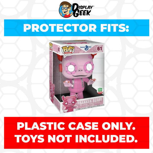 Pop Protector for 10 inch Franken Berry #61 Jumbo Funko Pop - PPG Pop Protector Guide Search Created by Display Geek