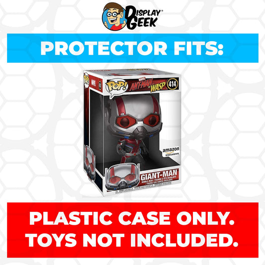 Pop Protector for 10 inch Giant-Man Ant-Man #414 Jumbo Funko Pop - PPG Pop Protector Guide Search Created by Display Geek