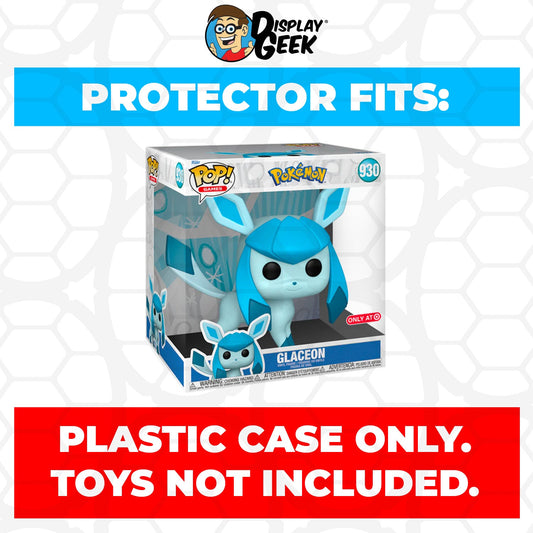 Pop Protector for 10 inch Glaceon #930 Jumbo Funko Pop - PPG Pop Protector Guide Search Created by Display Geek