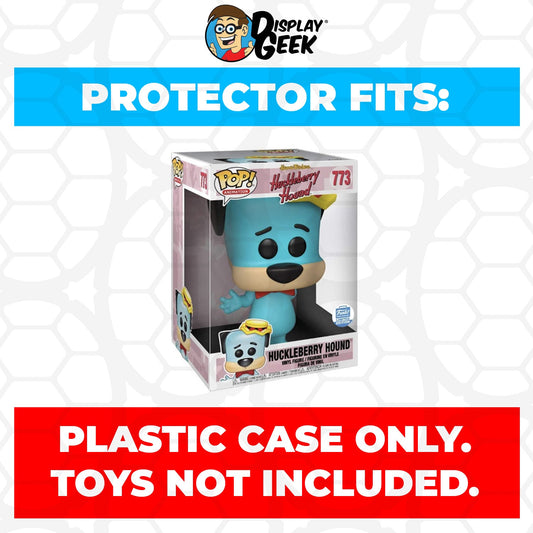 Pop Protector for 10 inch Huckleberry Hound Blue #73 Jumbo Funko Pop - PPG Pop Protector Guide Search Created by Display Geek