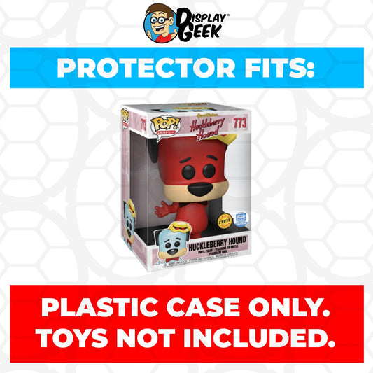 Pop Protector for 10 inch Huckleberry Hound Red Chase #73 Jumbo Funko Pop - PPG Pop Protector Guide Search Created by Display Geek