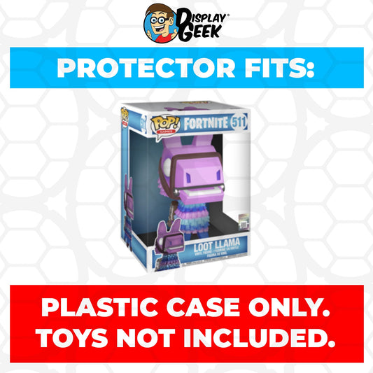 Pop Protector for 10 inch Loot Llama #511 Jumbo Funko Pop - PPG Pop Protector Guide Search Created by Display Geek