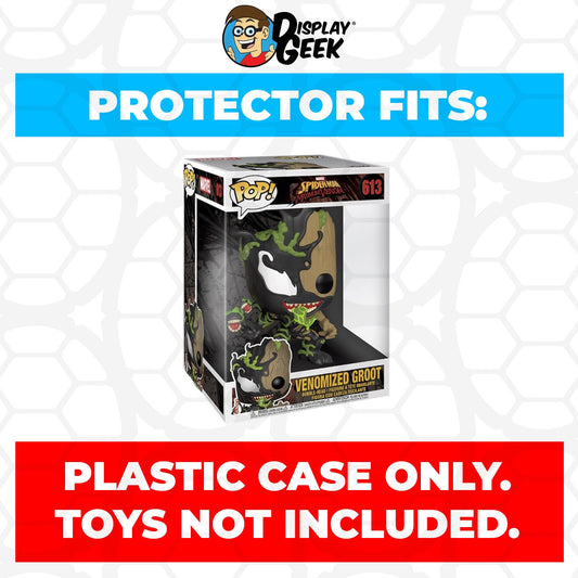 Pop Protector for 10 inch Venomized Groot #613 Jumbo Funko Pop - PPG Pop Protector Guide Search Created by Display Geek