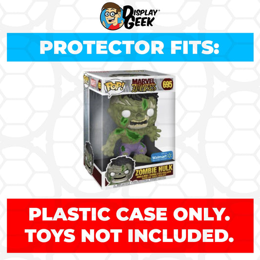 Pop Protector for 10 inch Zombie Hulk #695 Jumbo Funko Pop - PPG Pop Protector Guide Search Created by Display Geek