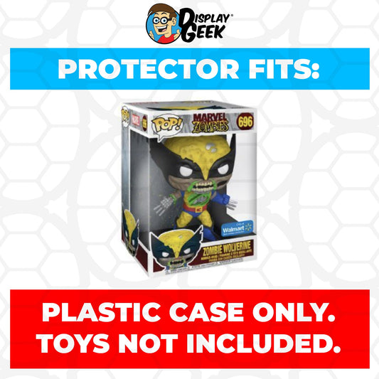 Pop Protector for 10 inch Zombie Wolverine #696 Jumbo Funko Pop - PPG Pop Protector Guide Search Created by Display Geek