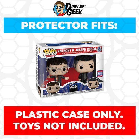 Pop Protector for 2 Pack Anthony & Joseph Russo Virtual FunKon Funko Pop - PPG Pop Protector Guide Search Created by Display Geek