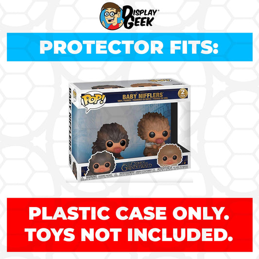 Pop Protector for 2 Pack Baby Nifflers Brown & Tan Funko Pop - PPG Pop Protector Guide Search Created by Display Geek