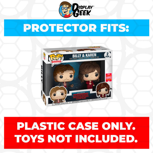 Pop Protector for 2 Pack Billy & Karen SDCC Funko Pop - PPG Pop Protector Guide Search Created by Display Geek
