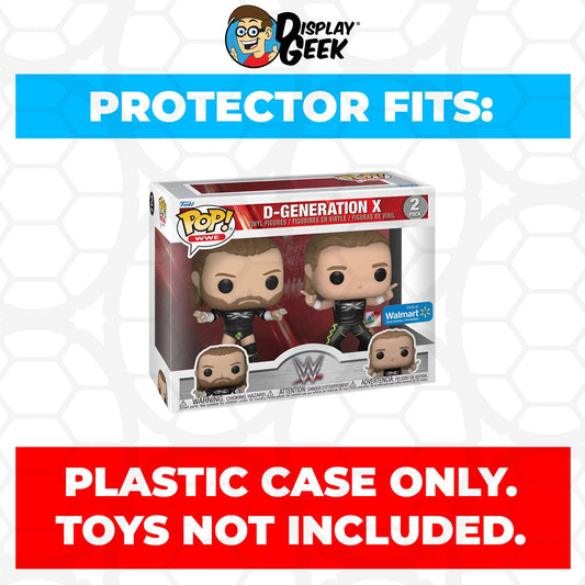 Pop Protector for 2 Pack D-Generation X Funko Pop - PPG Pop Protector Guide Search Created by Display Geek