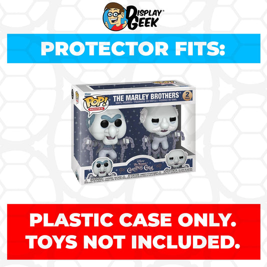 Pop Protector for 2 Pack The Muppets The Marley Brothers Glow in the Dark Funko Pop on The Protector Guide App by Display Geek
