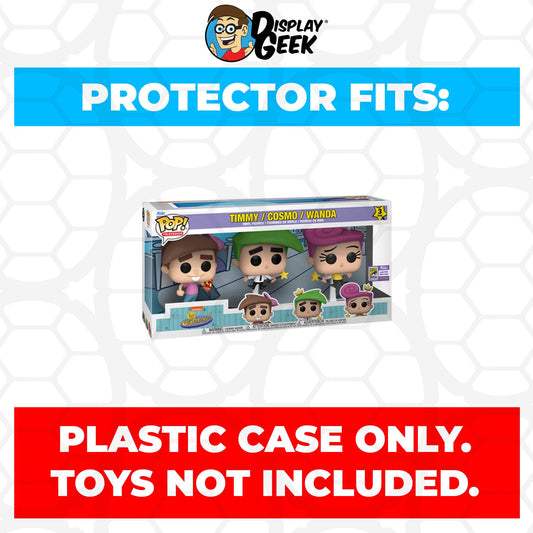 Pop Protector for 3 Pack The Fairly OddParents Funko Pop - PPG Pop Protector Guide Search Created by Display Geek