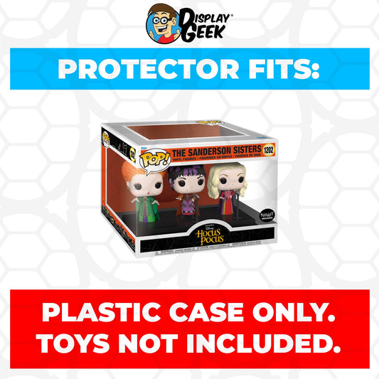 Pop Protector for The Sanderson Sisters Singing #1202 Funko Pop Moment - PPG Pop Protector Guide Search Created by Display Geek