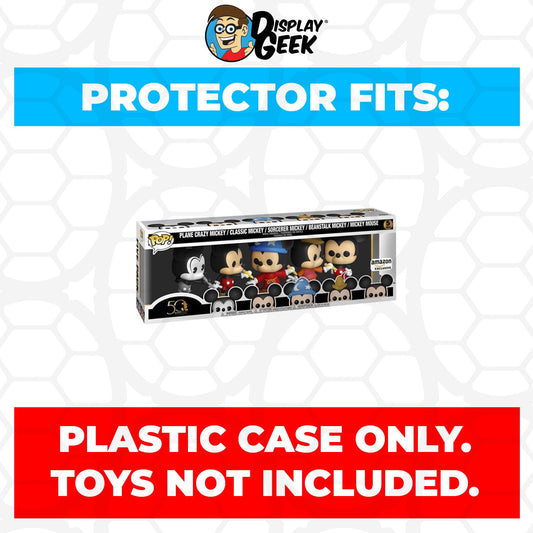 Pop Protector for 5 Pack Plane Crazy Mickey Mouse Archives Funko Pop - PPG Pop Protector Guide Search Created by Display Geek