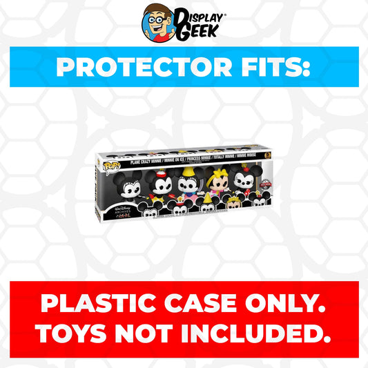 Pop Protector for 5 Pack Plane Crazy Minnie Mouse Archives Funko Pop - PPG Pop Protector Guide Search Created by Display Geek