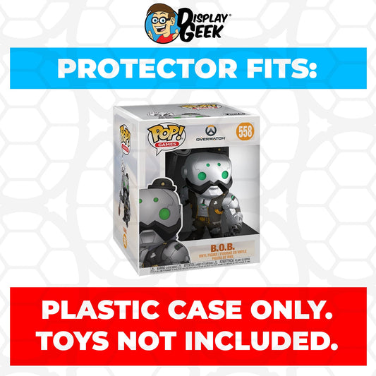 Pop Protector for 6 inch B.O.B. #558 Super Funko Pop - PPG Pop Protector Guide Search Created by Display Geek