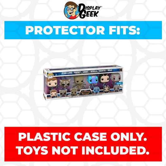 Pop Protector for 6 Pack Guardians of the Galaxy Funko Pop - PPG Pop Protector Guide Search Created by Display Geek