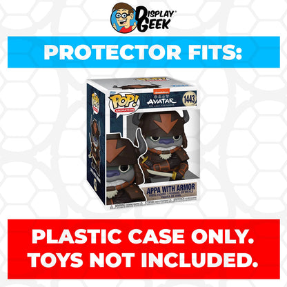 Pop Protector for 6 inch Appa with Armor #1443 Super Funko Pop on The Protector Guide App by Display Geek