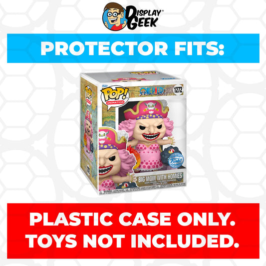 Pop Protector for 6 inch Big Mom with Homies #1272 Funko Pop - PPG Pop Protector Guide Search Created by Display Geek