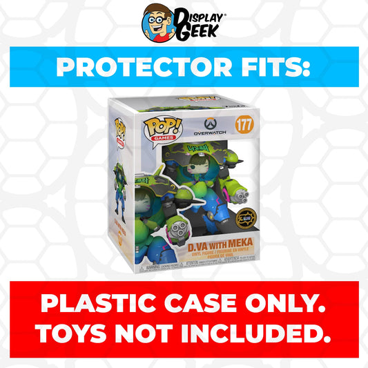 Pop Protector for 6 inch D.Va with MEKA Nano Cola #177 Super Funko Pop - PPG Pop Protector Guide Search Created by Display Geek