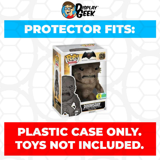 Pop Protector for 6 inch Doomsday SDCC #534 Super Funko Pop - PPG Pop Protector Guide Search Created by Display Geek