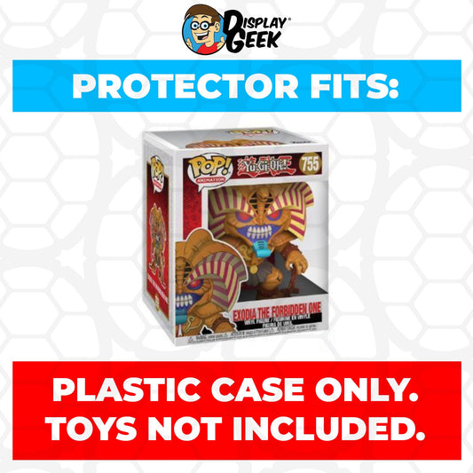 Pop Protector for 6 inch Exodia the Forbidden One #755 Super Funko Pop - PPG Pop Protector Guide Search Created by Display Geek