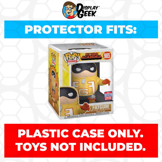 Pop Protector for 6 inch Fatgum Virtual FunKon #985 Super Funko Pop - PPG Pop Protector Guide Search Created by Display Geek