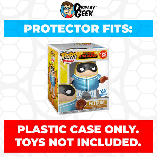 Pop Protector for 6 inch Fatgum HLB Baseball Metallic #1332 Super Size Funko Pop - PPG Pop Protector Guide Search Created by Display Geek