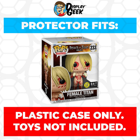 Pop Protector for 6 inch Female Titan Glow BAIT #233 Super Funko Pop - PPG Pop Protector Guide Search Created by Display Geek