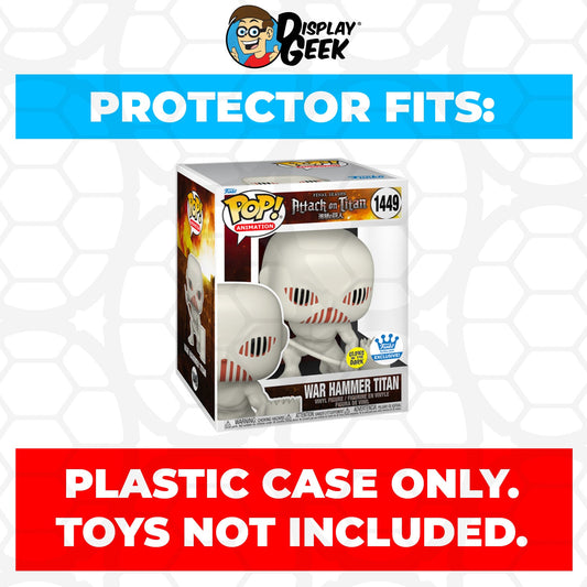 Pop Protector for 6 inch War Hammer Titan #1449 Super Size Funko Pop - PPG Pop Protector Guide Search Created by Display Geek