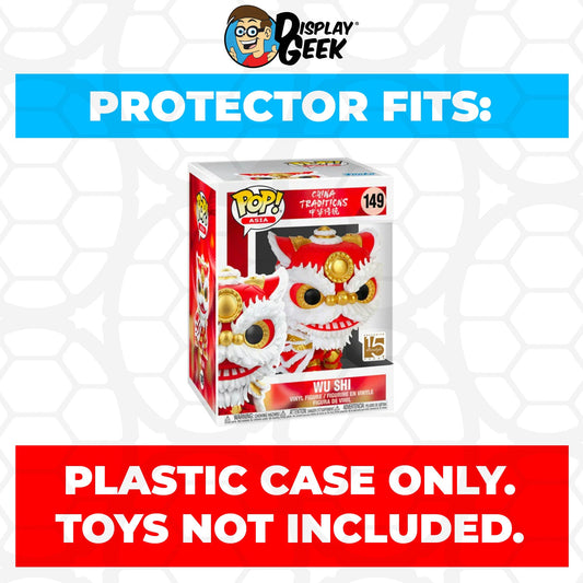 Pop Protector for 6 inch Wu Shi #149 Super Funko Pop - PPG Pop Protector Guide Search Created by Display Geek