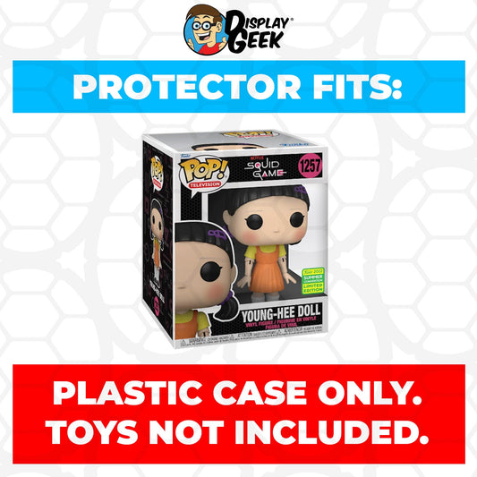 Pop Protector for 6 inch Young-Hee Doll SDCC #1257 Super Funko Pop - PPG Pop Protector Guide Search Created by Display Geek