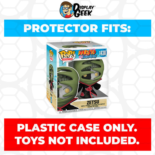 Pop Protector for 6 inch Zetsu #1438 Super Size Funko Pop - PPG Pop Protector Guide Search Created by Display Geek
