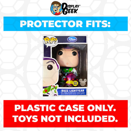 Pop Protector for 9 inch Giant Buzz Lightyear with Zurg Glow D23 Expo Funko Pop - PPG Pop Protector Guide Search Created by Display Geek