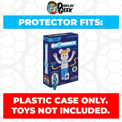 Pop Protector for Bearbrick Blue D-Con FunkO's Cereal Box - PPG Pop Protector Guide Search Created by Display Geek
