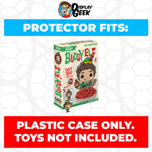 Pop Protector for Buddy the Elf FunkO's Cereal Box - PPG Pop Protector Guide Search Created by Display Geek