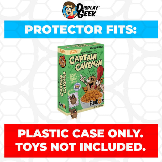 Pop Protector for Captain Caveman FunkO's Cereal Box - PPG Pop Protector Guide Search Created by Display Geek