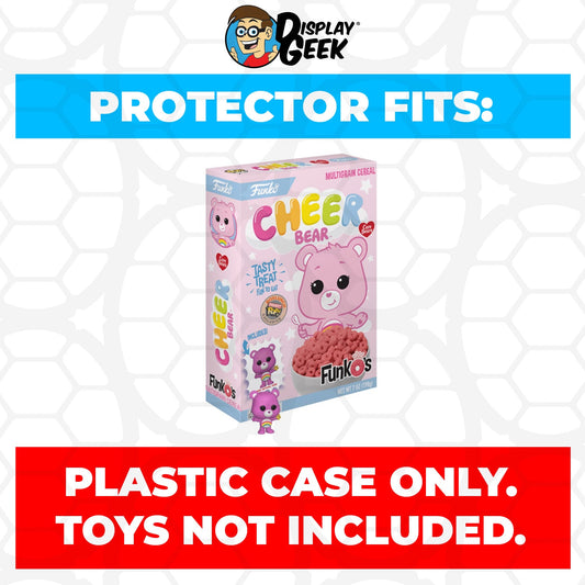 Pop Protector for Cheer Bear FunkO's Cereal Box - PPG Pop Protector Guide Search Created by Display Geek