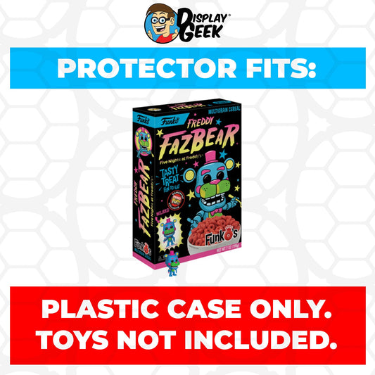 Pop Protector for Five Nights at Freddy's Blacklight FunkO's Cereal Box - PPG Pop Protector Guide Search Created by Display Geek