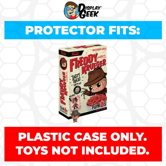 Pop Protector for Freddy Krueger FunkO's Cereal Box - PPG Pop Protector Guide Search Created by Display Geek