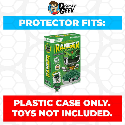Pop Protector for Green Ranger ECCC FunkO's Cereal Box - PPG Pop Protector Guide Search Created by Display Geek