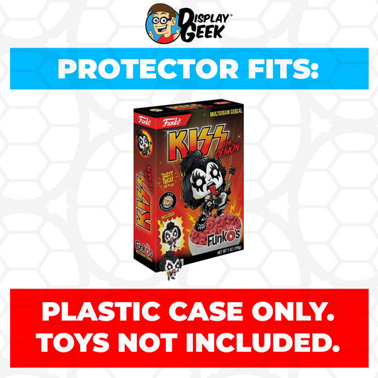 Pop Protector for KISS Gene Simmons The Demon FunkO's Cereal Box - PPG Pop Protector Guide Search Created by Display Geek
