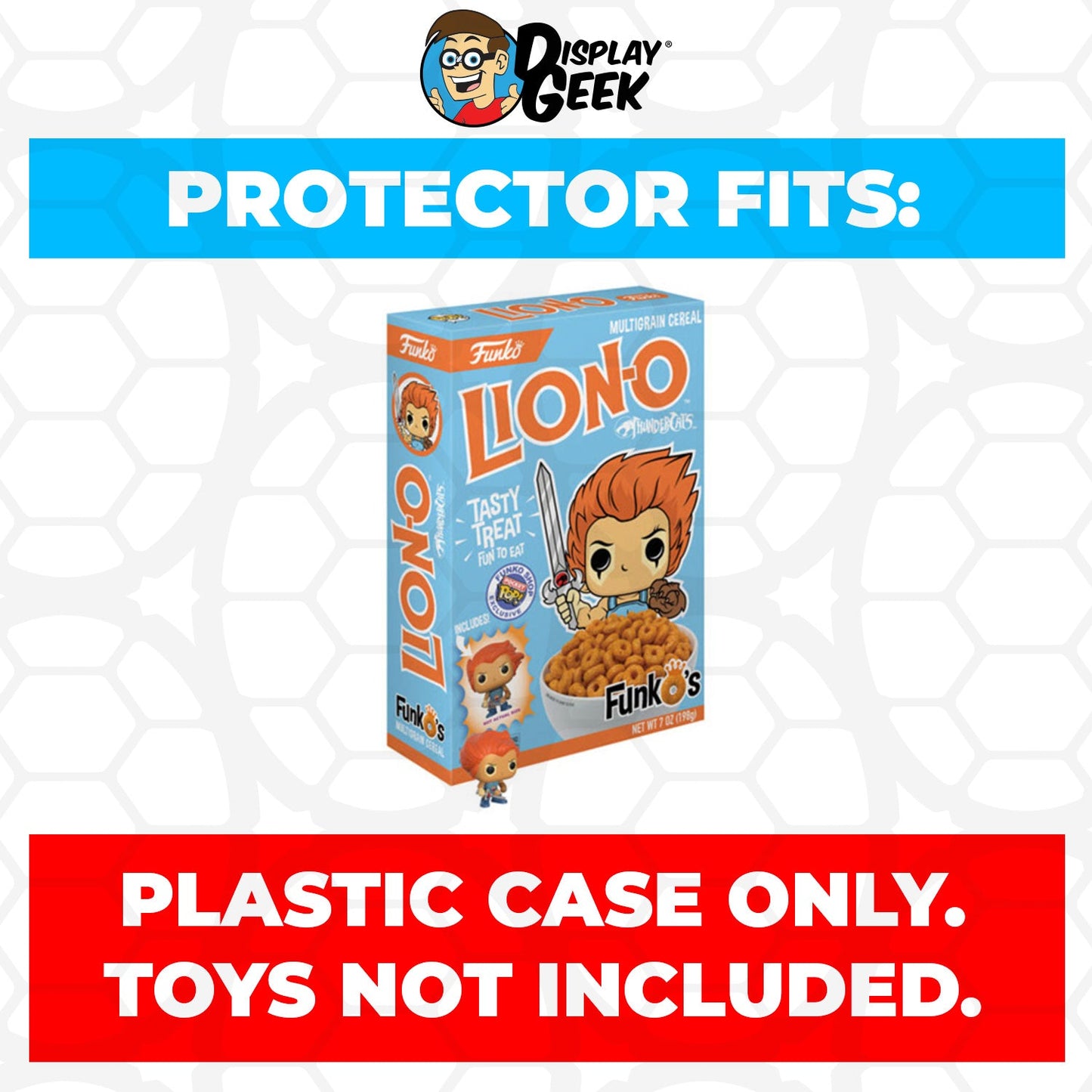 Pop Protector for Lion-O FunkO's Cereal Box - PPG Pop Protector Guide Search Created by Display Geek