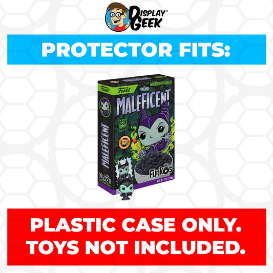 Pop Protector for Maleficent FunkO's Cereal Box - PPG Pop Protector Guide Search Created by Display Geek