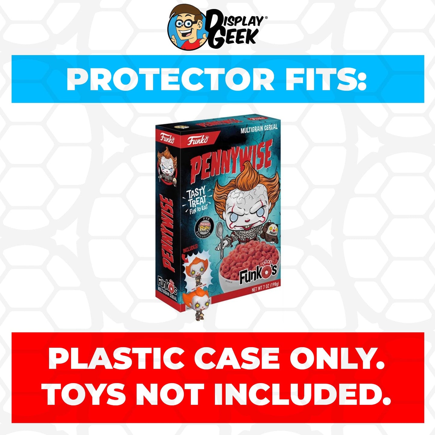 Pop Protector for Pennywise with Derry Beaver Hat FunkO's Cereal Box - PPG Pop Protector Guide Search Created by Display Geek
