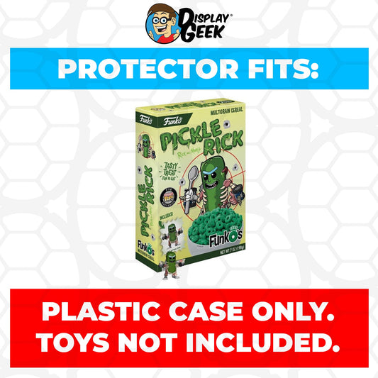 Pop Protector for Pickle Rick FunkO's Cereal Box - PPG Pop Protector Guide Search Created by Display Geek