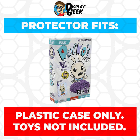 Pop Protector for Rocko's Modern Life FunkO's Cereal Box - PPG Pop Protector Guide Search Created by Display Geek