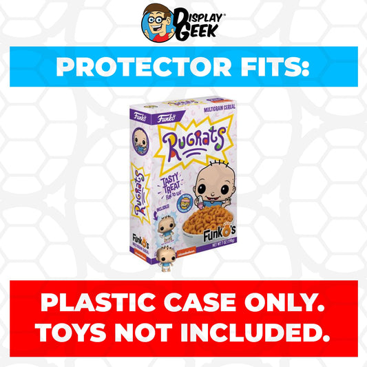Pop Protector for Rugrats Tommy Pickles D-Con FunkO's Cereal Box - PPG Pop Protector Guide Search Created by Display Geek